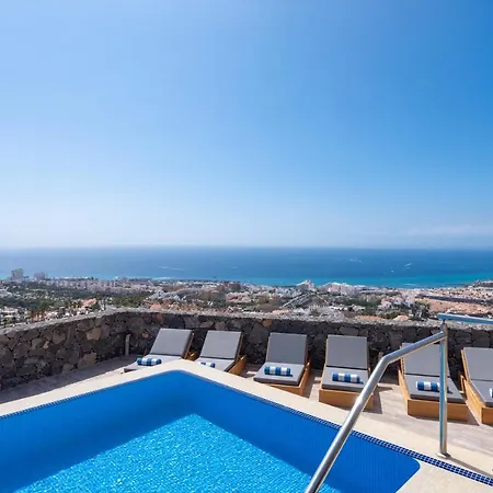 Luxury Maria Private Heated Pool Free Car Except Christmas Villa Costa Adeje (Tenerife)