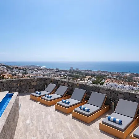 Luxury Maria With Private Heated Pool Free Car In And June * Costa Adeje (Tenerife)