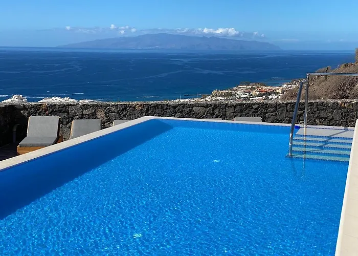 Luxury Maria Private Heated Pool Free Car Except Christmas Vila Costa Adeje (Tenerife)